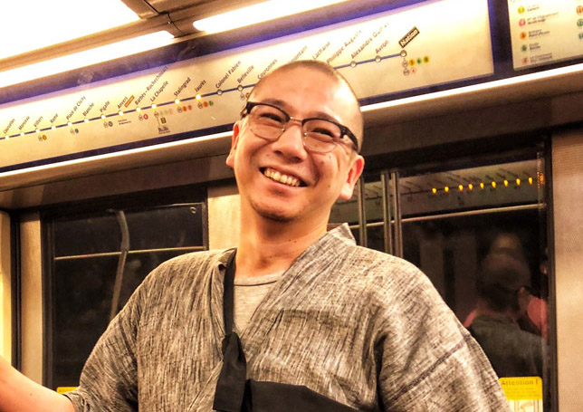 Ryôsan moine zen du&nbsp;Ryutaku-ji